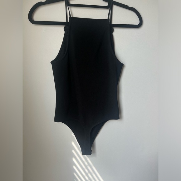 Express Black Floral Lace Camisole Bodysuit Size XS / P - Picture 6 of 11